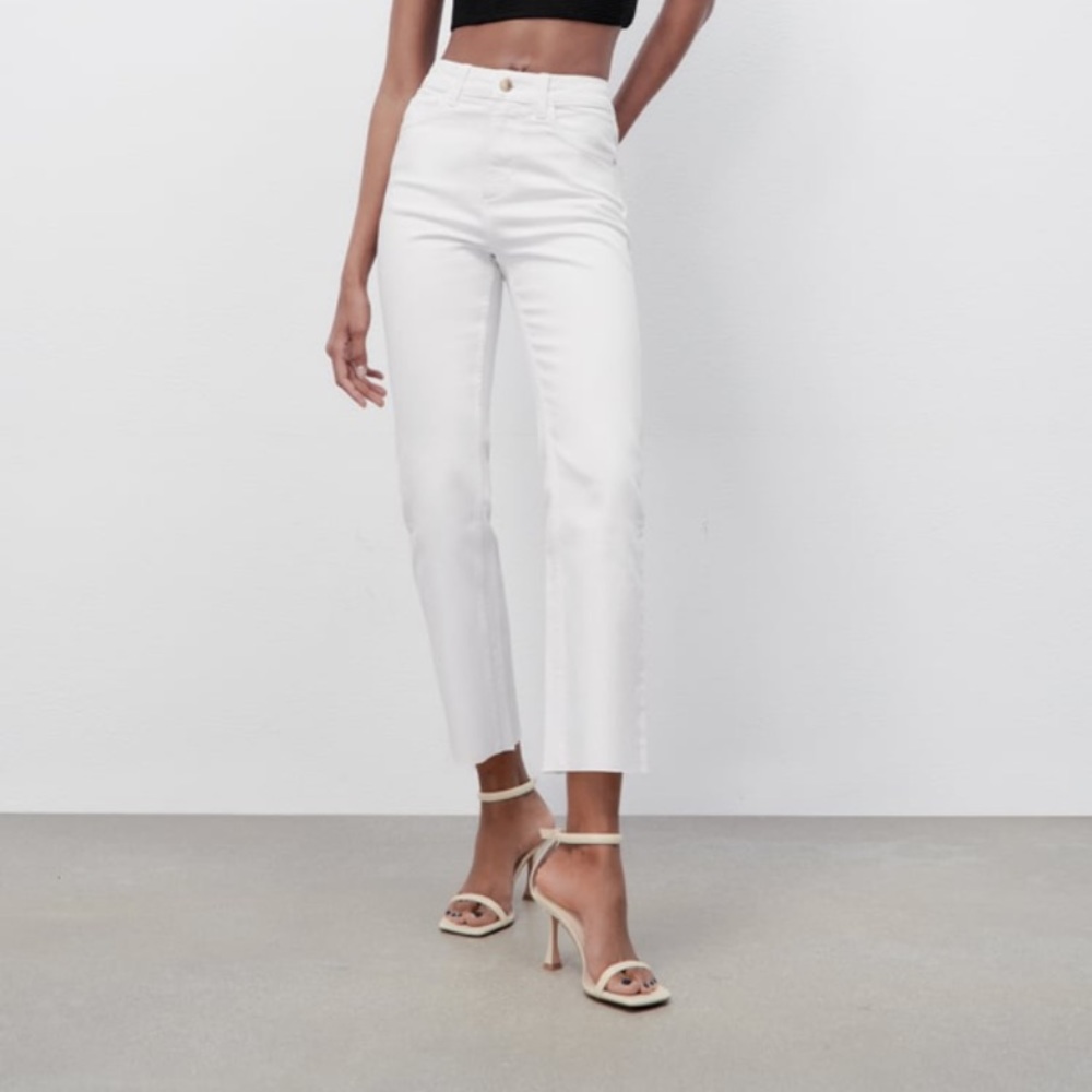 White Zara jeans